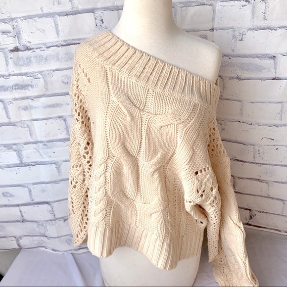 NWT Petal Roz Boat Neck Knit Sweater - Picture 1 of 5